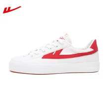Воин прогулки парусиновая обувь Для мужчин Для женщин Классический Низкий Топ Скейтбординг обувь анти-скользкой резины Sneakser спортивная обувь WXY-A327T