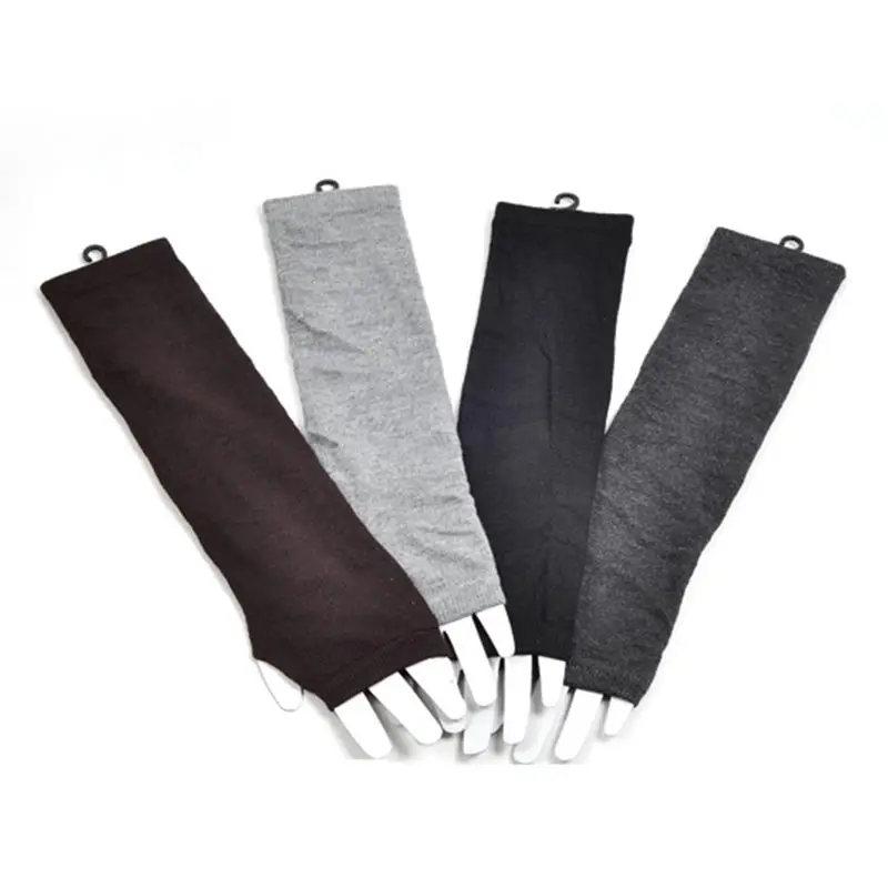 Sales Arm Warmer Long Winter Half Fingerless Gloves Sleevelets Ladies Mittens