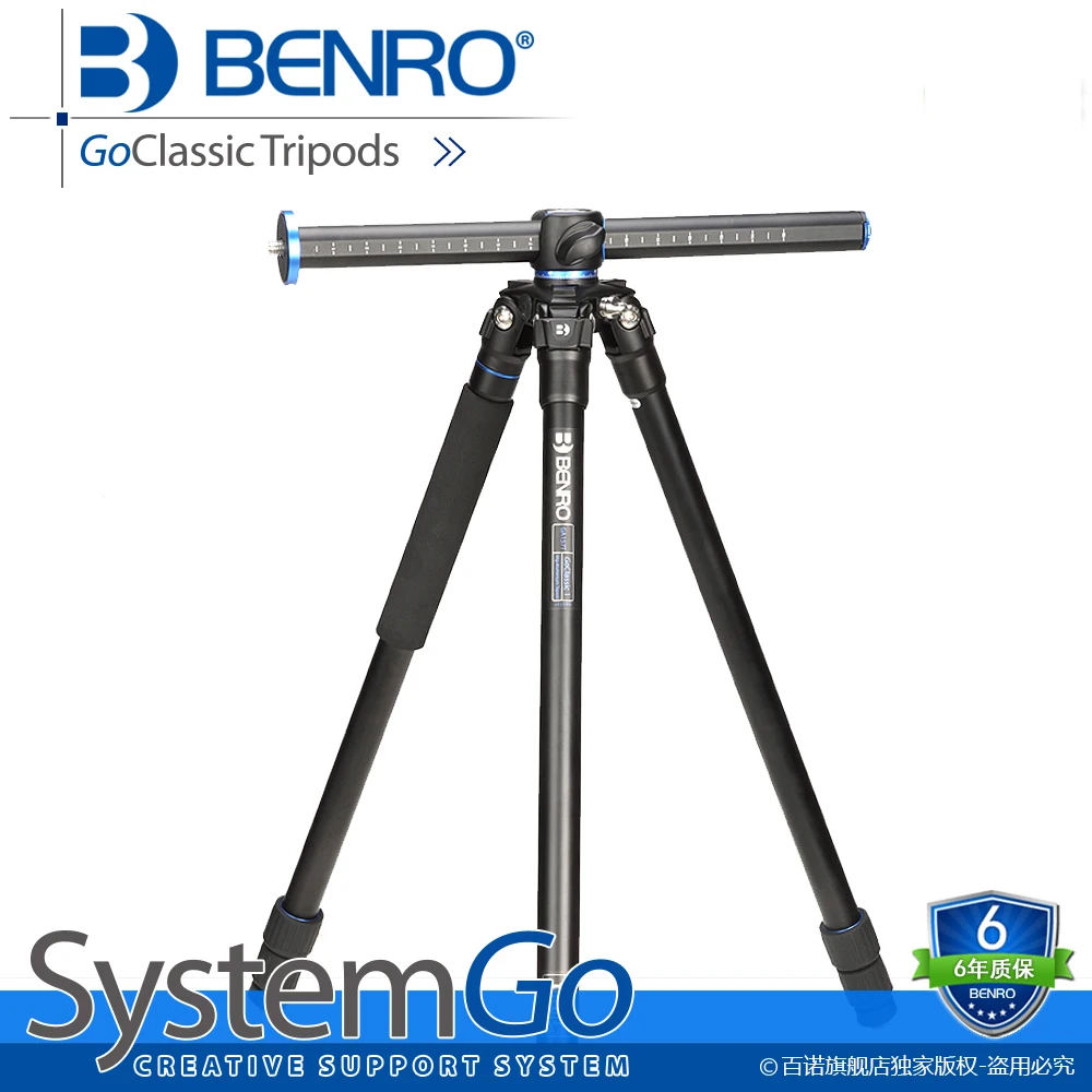 

Benro GoClassic Tripods SLR Professional Photographic Aluminum Flexible Light Weight Tripod Head For Camera Tripode GA157T