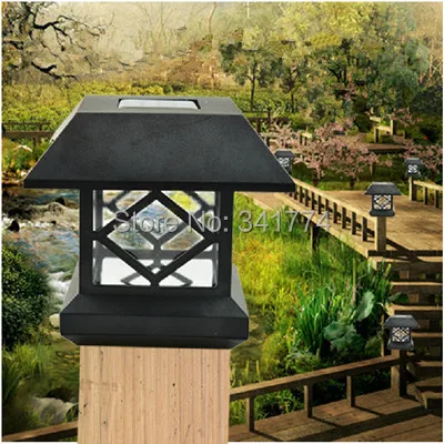 

New LED Luz De Solar Panel Lawn Lamps Deco De Noel Scrubba Path Gutter Fence Light for Garden luminaria Outdoor decoration