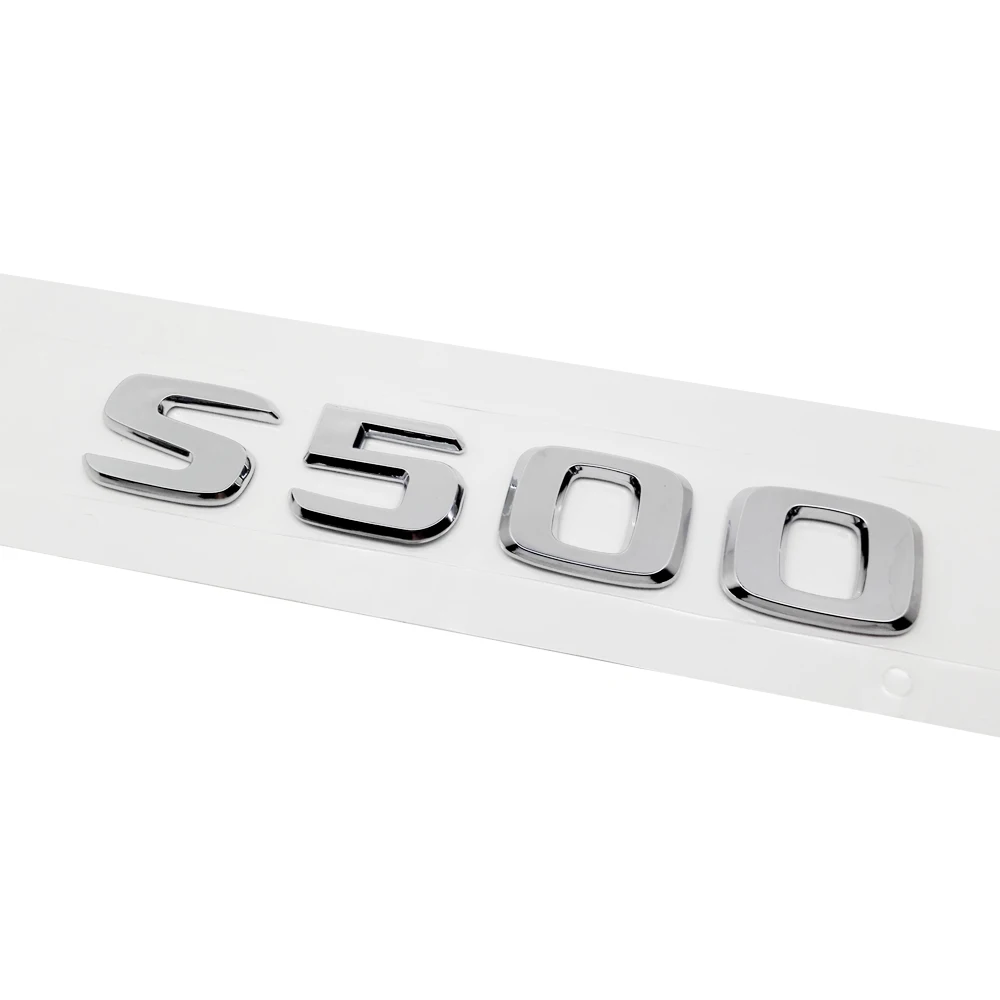 Наклейка на крышку багажника W140 S320L S350 S500 S500L S600 S600L W245 серебряная наклейка с