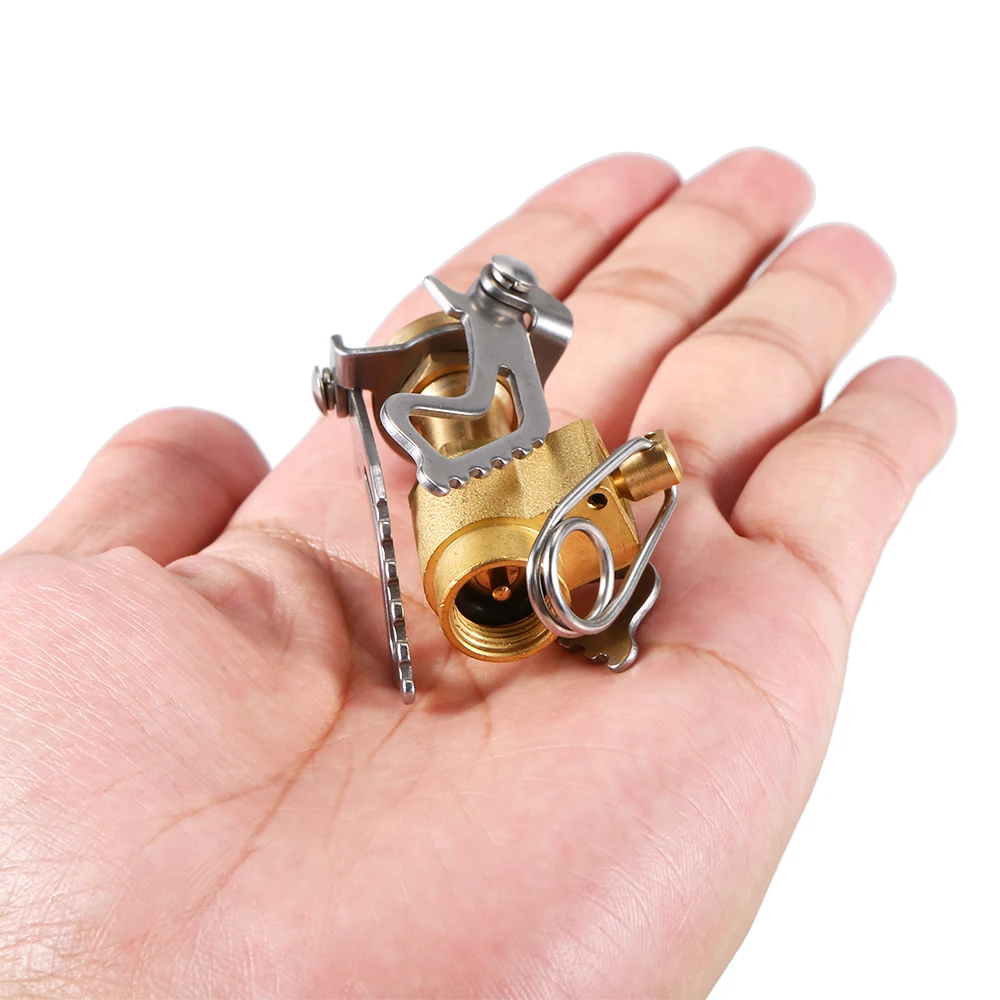 

Outdoor Ultralight 3000W Camping Stove Portable Folding Mini Camping Gas Stove Pocket Backpacking Traveling Camping Mini Stove