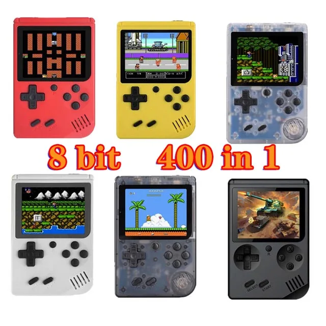 Игровая консоль Ретро портативная мини игровая 8-Bit 3 0 Дюймов Шесть цветов lcd