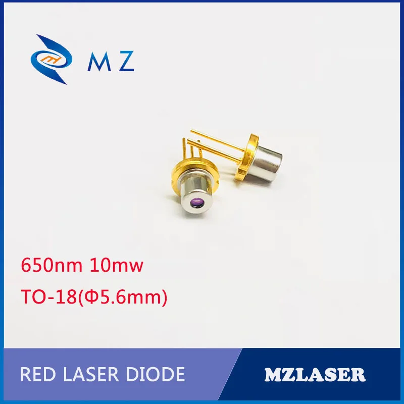 

650nm10mw Laser diode TO-18Packaging5.6mm Red Industrial laser Diode