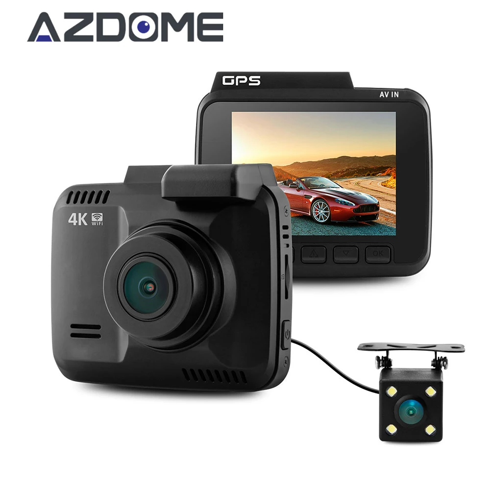 Azdome GS63D Dual Lens FHD 1080P Front VGA Rear font b Car b font DVR Recorder