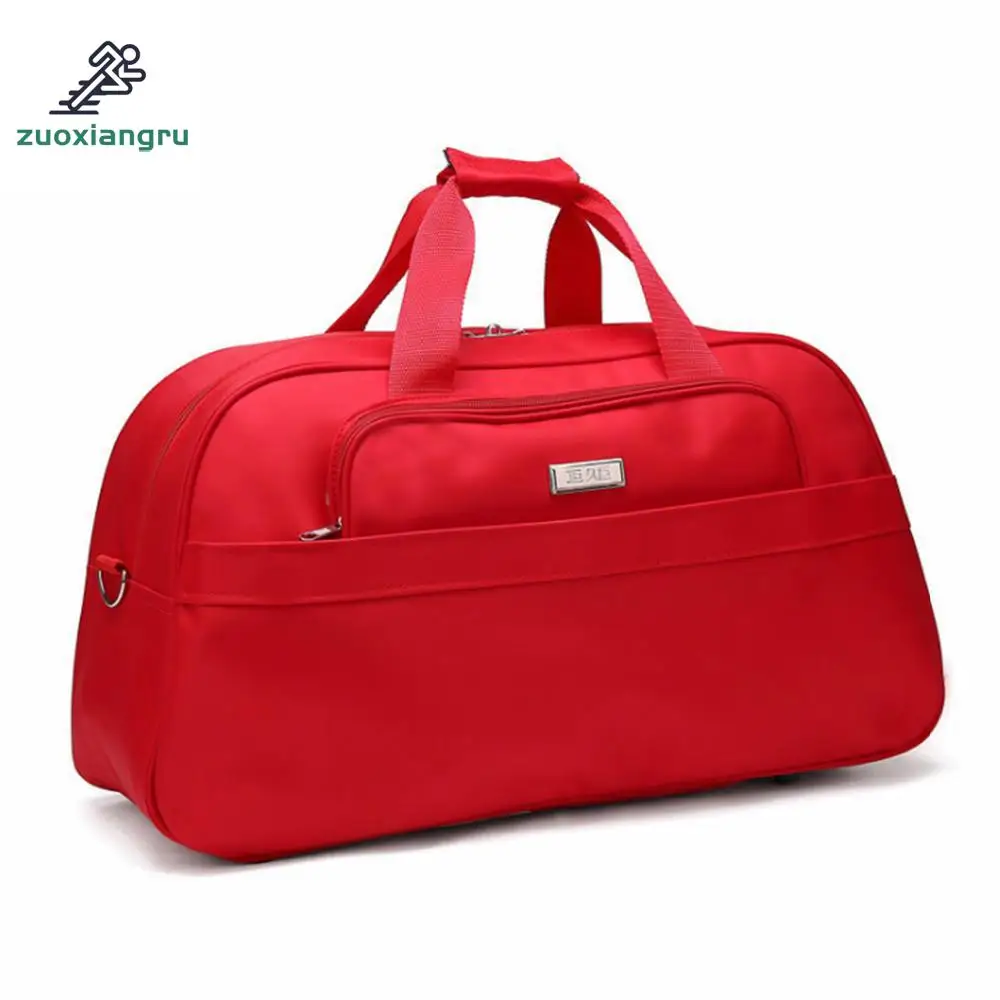 

Zuoxiangru New Waterproof Gym Bag Women Large Capacity Men Hand Training Bags Nylon Weekend Bags Multifunctional Sport Bags