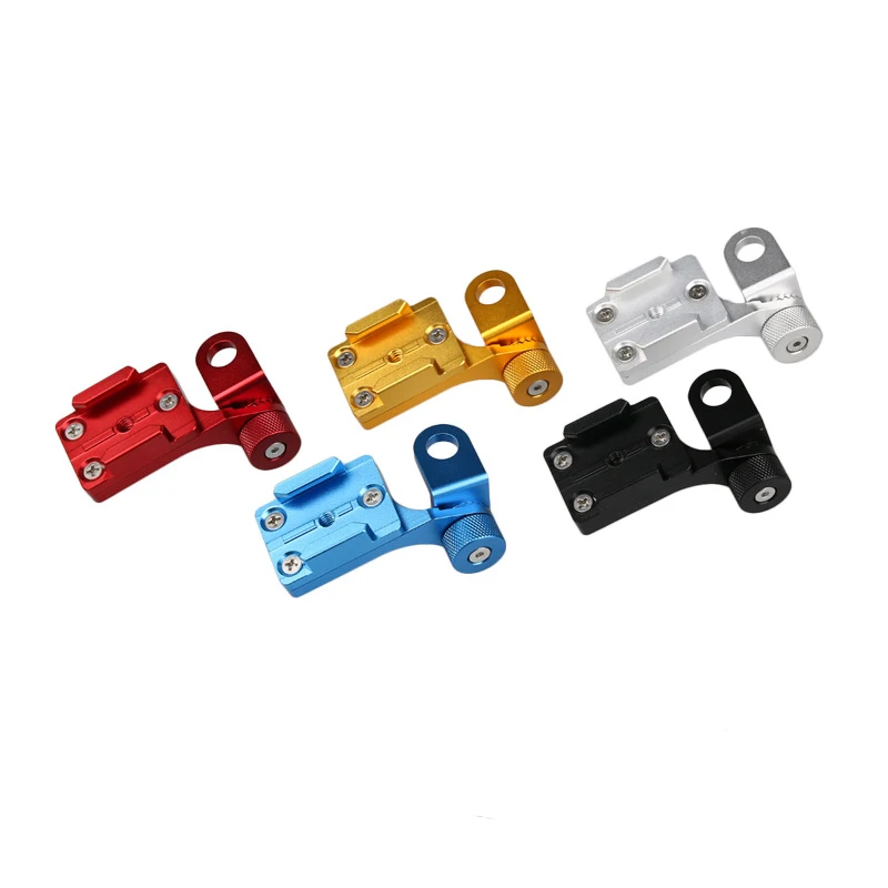Metal Motorcycle Rearview Mirror Handlebar Mount Clamp  Bracket Holder 360 Rotating Base Adapter for Gopro Hero 6 5 4 3 3+ Camera (6)