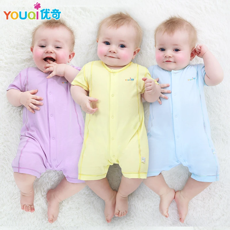Youqi D Ete Bebe Fille Vetements Qualite Bebe Garcon Barboteuses Coton Mignon 3 6 9 Mois Bebe Vetements Pyjamas Enfant Marque Costumes Aliexpress