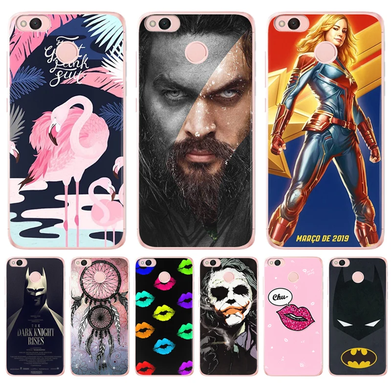 Batman Joker Flamingo iron Man Cool For Xiaomi Redmi Mi 3S Pro 4X 4A 5A 5 Plus note 3 4 6 6A A1 5X A2 6X Dream Case cover |