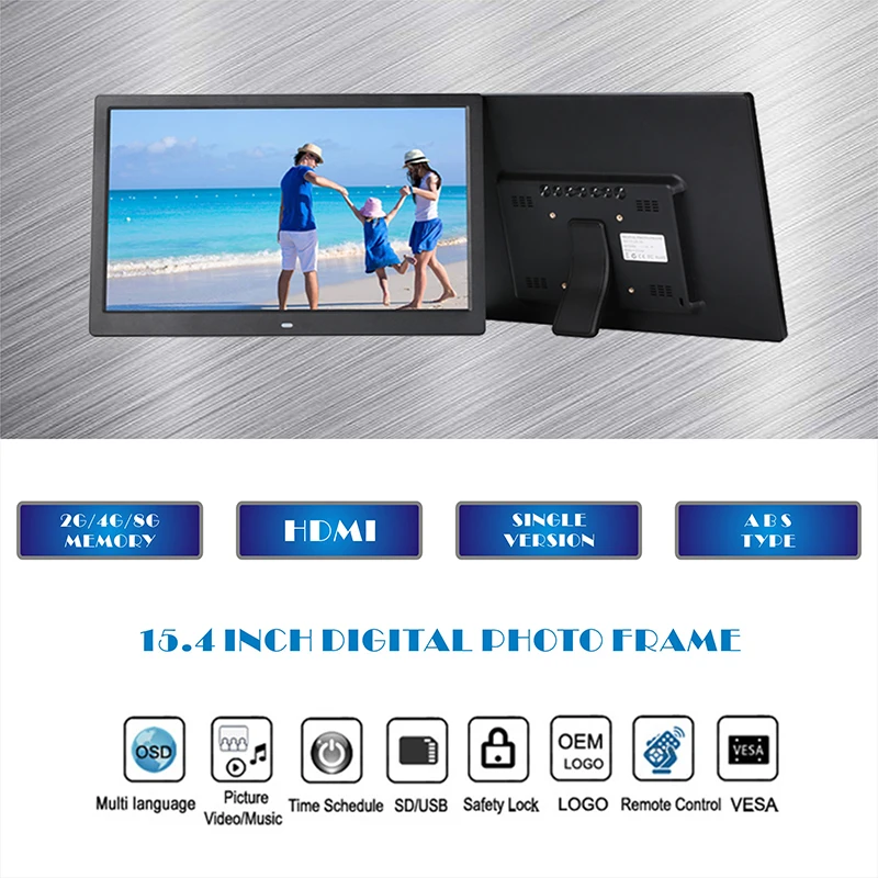 

15 INCH HDMI DIGITAL PHOTO FRAME FOR COMMEMORATIVE DAILY USE