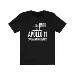 Apollo 11 Moon Landing 50th Юбилейная футболка астронавт