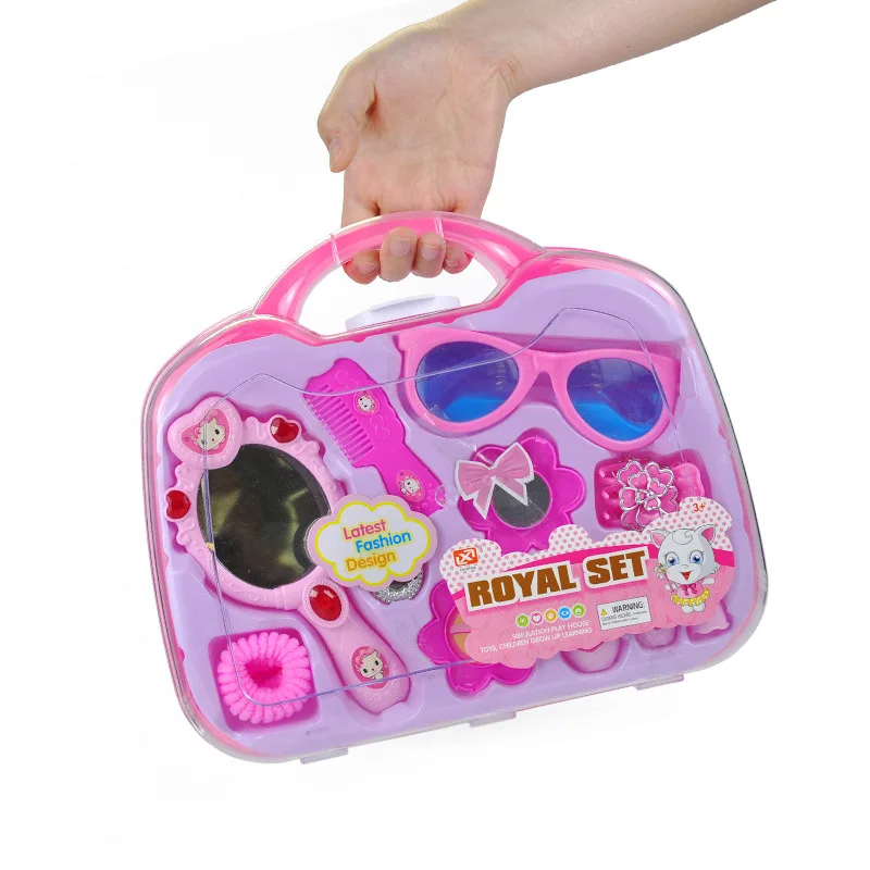 11pcs-set-Girls-Beauty-Fashion-Playset-Pink-Salon-Plastic-Jewelry-Box-Cosmetics-Toys-for-Baby-Kids