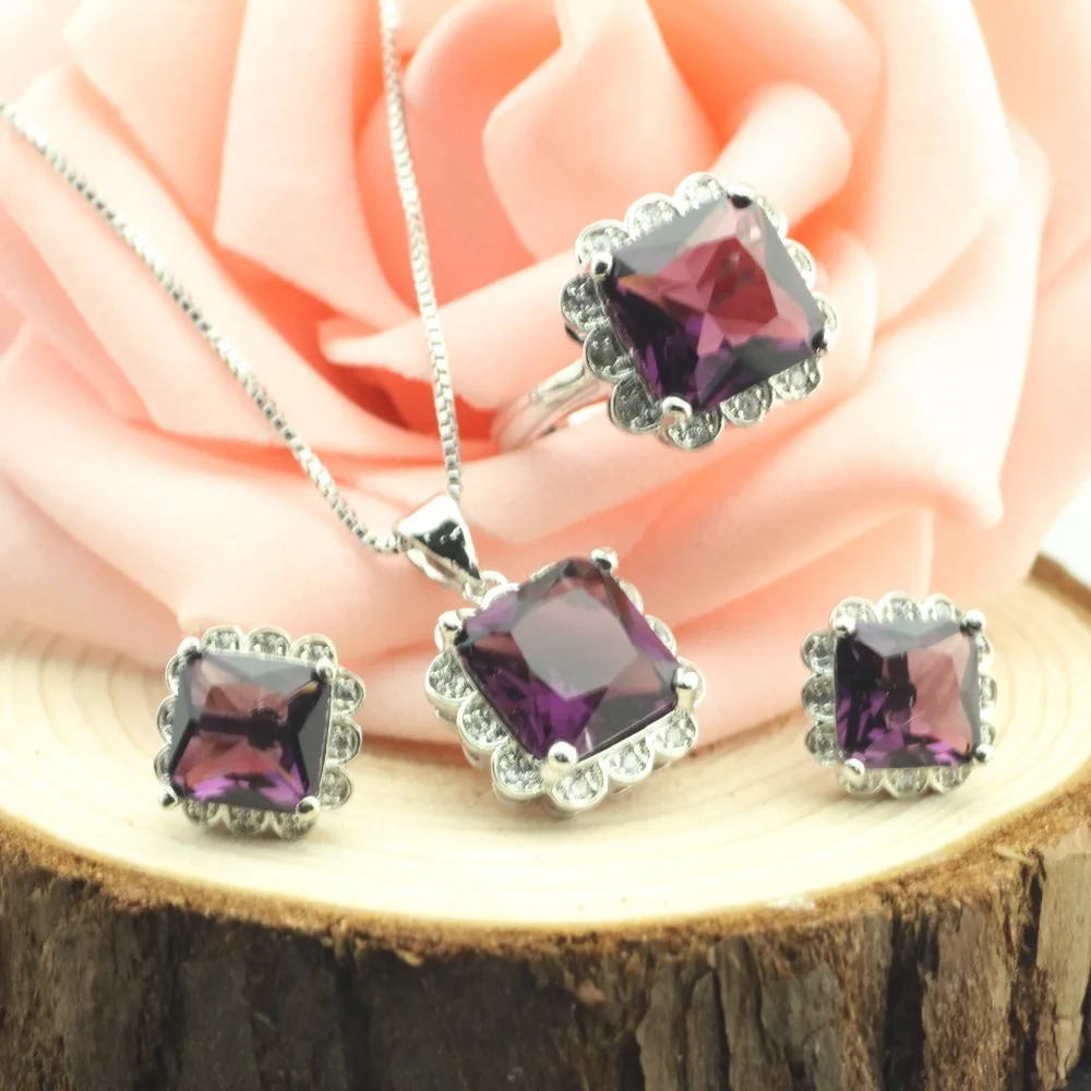 Buy 925 Sterling Silver Jewelry Set Women's South