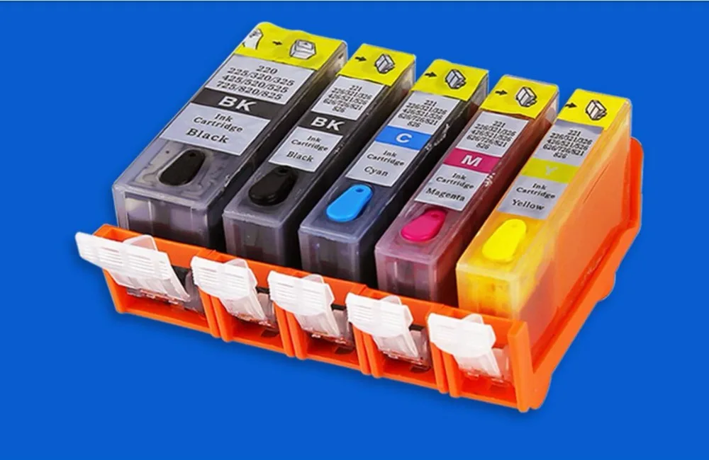 6 шт. Цвет перезаряжаемый картрижэ совместимый для Canon IP4800 IP4900 MX888 898 MG8280 MG8100 MG6100