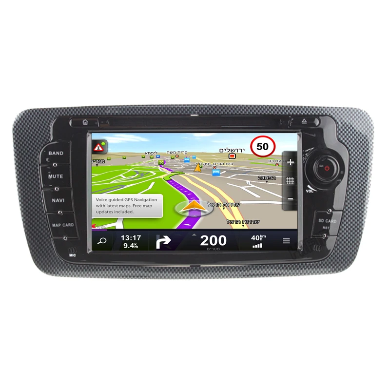 Discount 2 Din Auto Radio Android 9.0 For Seat Ibiza 2009 2010 2011 2012 2013  CANBUS Car Multimedia Video DVD Player GPS Navigation USB 1