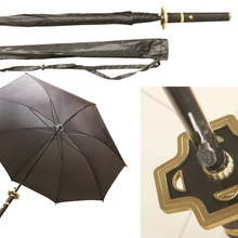 S2715 аниме RORONOA Зоро YUBASHIRI рыцарь зонт-самурайский меч W/сумка 4" цельный