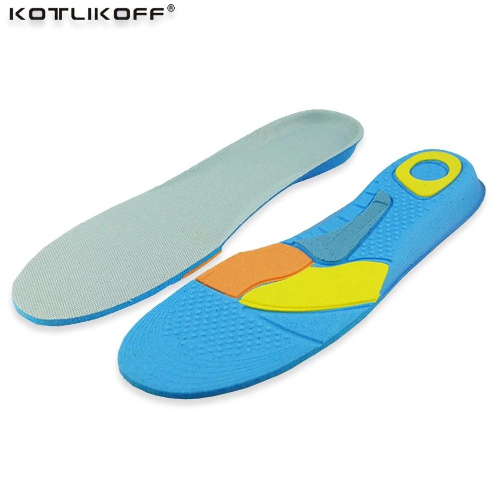 

Orthopedic insoles sweat absorbing breathable shock insoles high elastic arch non-slip insert insole free cut men and women