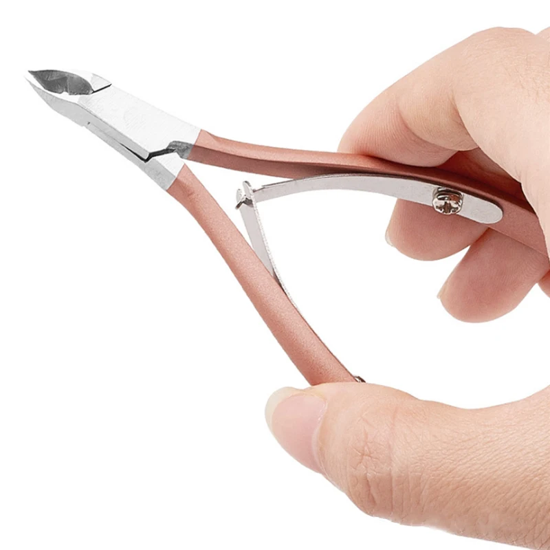 

BELLE FILLE Beauty Nail Pliers Nail Cuticle Pusher Tweezer Cutter Nipper Clipper Dead Skin Remover Manicure Art Grooming Tool