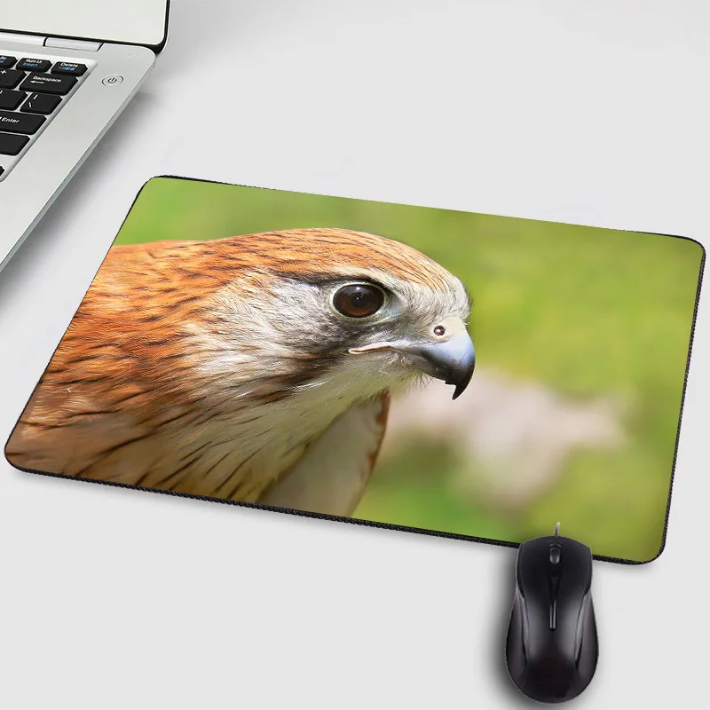 Коврик для мыши Mairuige Cool Hadsome Animals Falcon Owl креативный дизайнерский Настольный коврик
