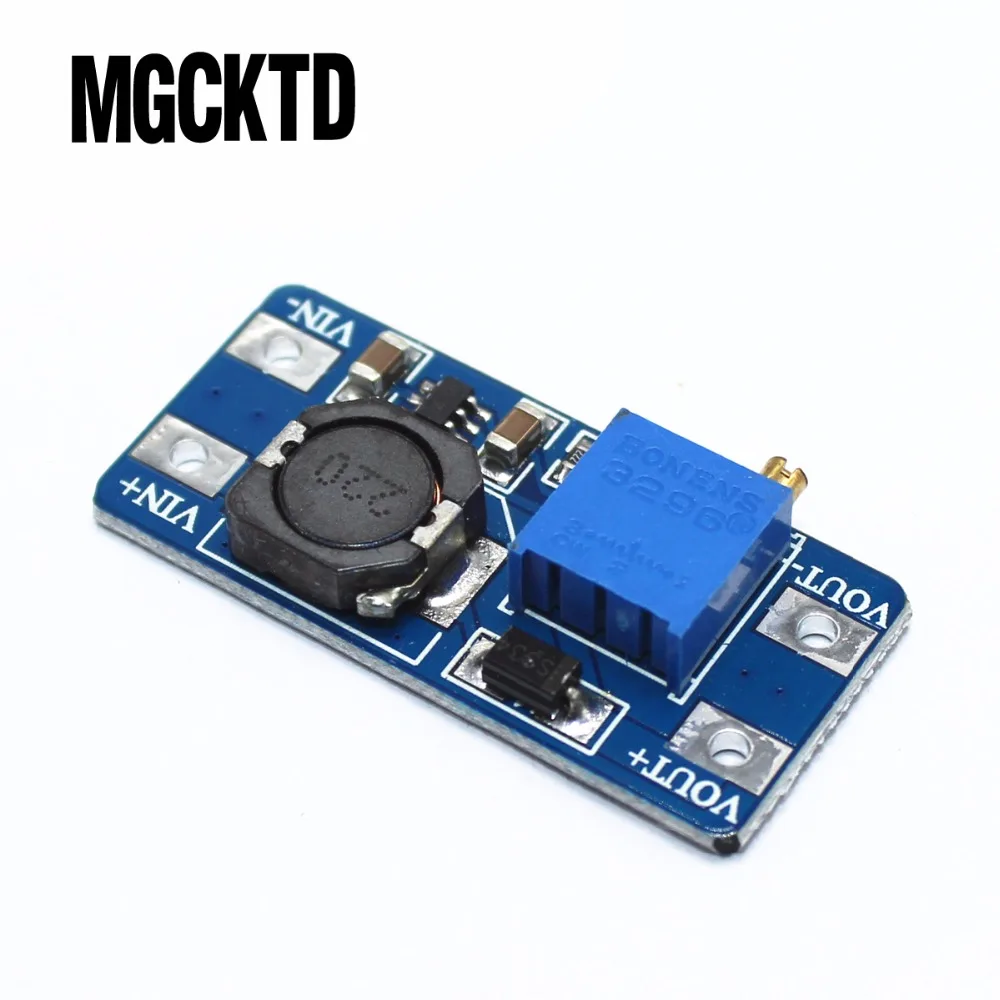 Модуль повышения мощности MT3608 2A Max бустер модуль питания|power module|dc-dc step upstep up |