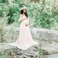 Кружевное платье макси для беременных; реквизит для фотосессии; платье для беременных; платья с длинными рукавами для фотосессии; платье для беременных женщин