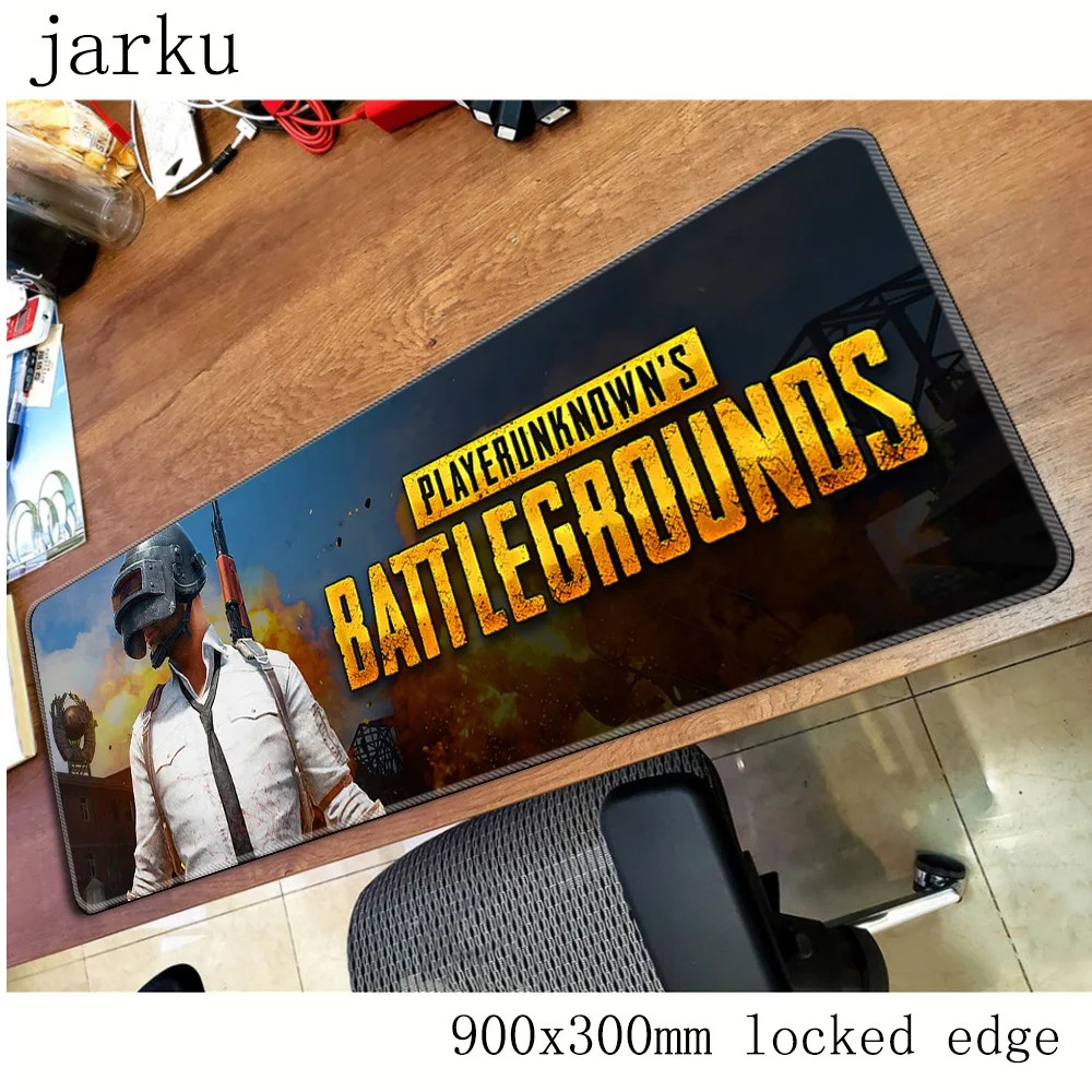 Pubg геймерский коврик для мыши 900x300X3 мм игровой коврик для мыши большие рождественские подарки аксессуары для ноутбуков ПК ноутбук padmouse эргономичный коврик