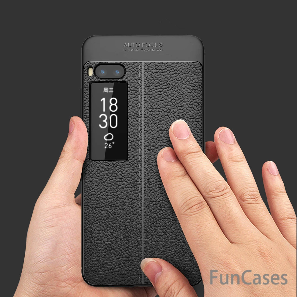 

Luxury Leather Phone Case For Meizu M5 M6 Note M5s Pro 7 Case Litchi Skin Pattern Ultra-thin Soft TPU Shockproof Fundas Cases