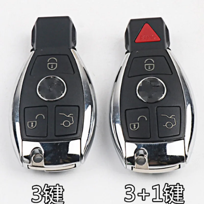 

DAKATU 3/3+1 4 BUTTON Smart Remote Key Shell Case For Mercedes Benz NEC E Class C200 C260 S300 S350 Replacement Remote Shell