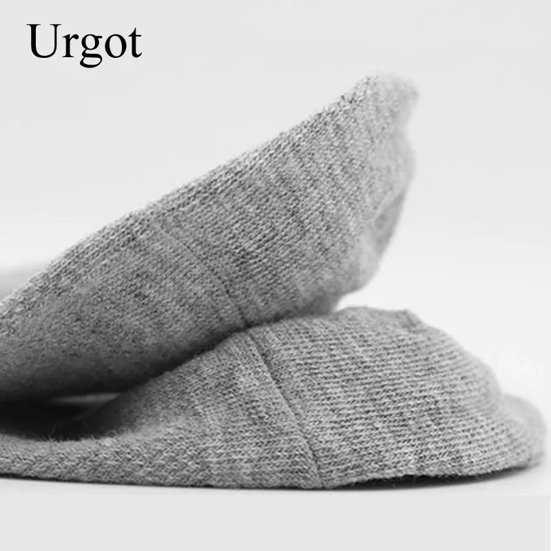 Urgot 5 Pairs Mens Socks Big Large Plus Size 48,49,50 Casual Business Socks Summer Mesh Breathable Cotton Sock Calcetines Hombre