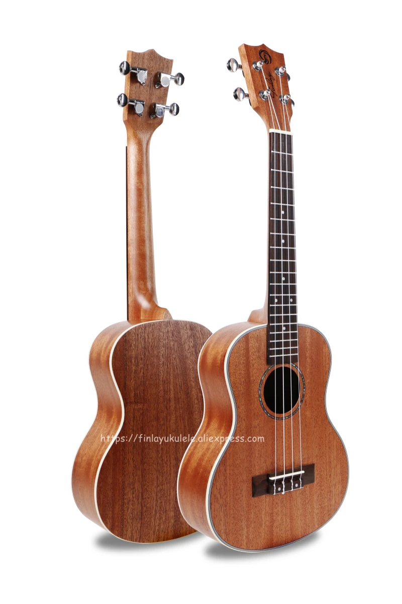 Finlay 27 \Akoestische Tenor Ukulele Instrument Met Volledige Mahonie Top/Body, 26 ukelele Met nylong tas + Snaren, FU-QTT Finlay 27 \Akoestische Tenor Ukulele Instrument Met Volledige Mahonie Top/Body, 26 ukelele Met nylong tas + Snaren, FU-QTT