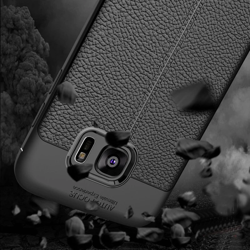 YUETUO кожаный чехол для телефона с рисунком samsung galaxy s4 s5 s6 edge plus s 5 neo 4 6 edgeplus