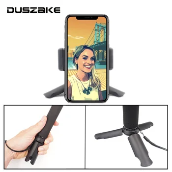 

DUSZAKE P6 Smartphone Mini Tripod For Phone Lightweight Phone Tripod for iPhone Samsung Tripod for Xiaomi Huawei Mobile Phone