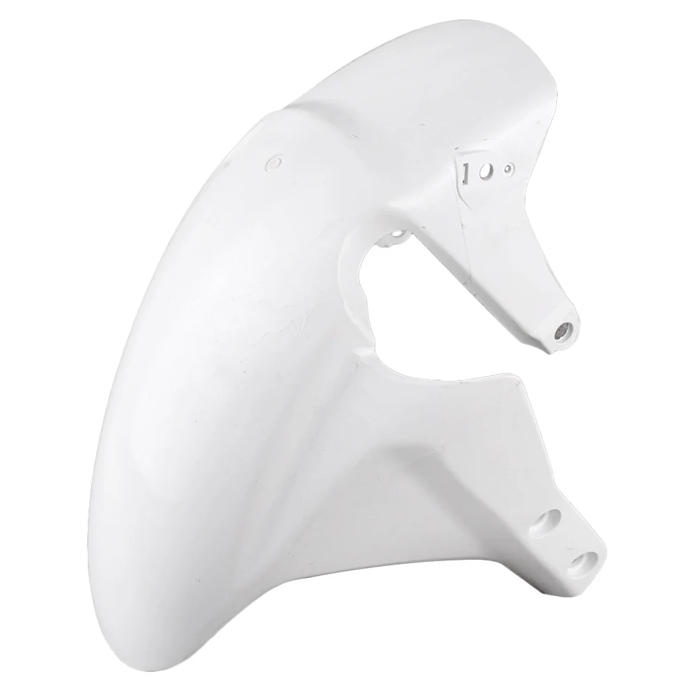    Unpainted White Front Wheel Fender Mudguard Splash Extension Extender Pad Fairing Cover For Honda CBR 600RR F5 2005 2006