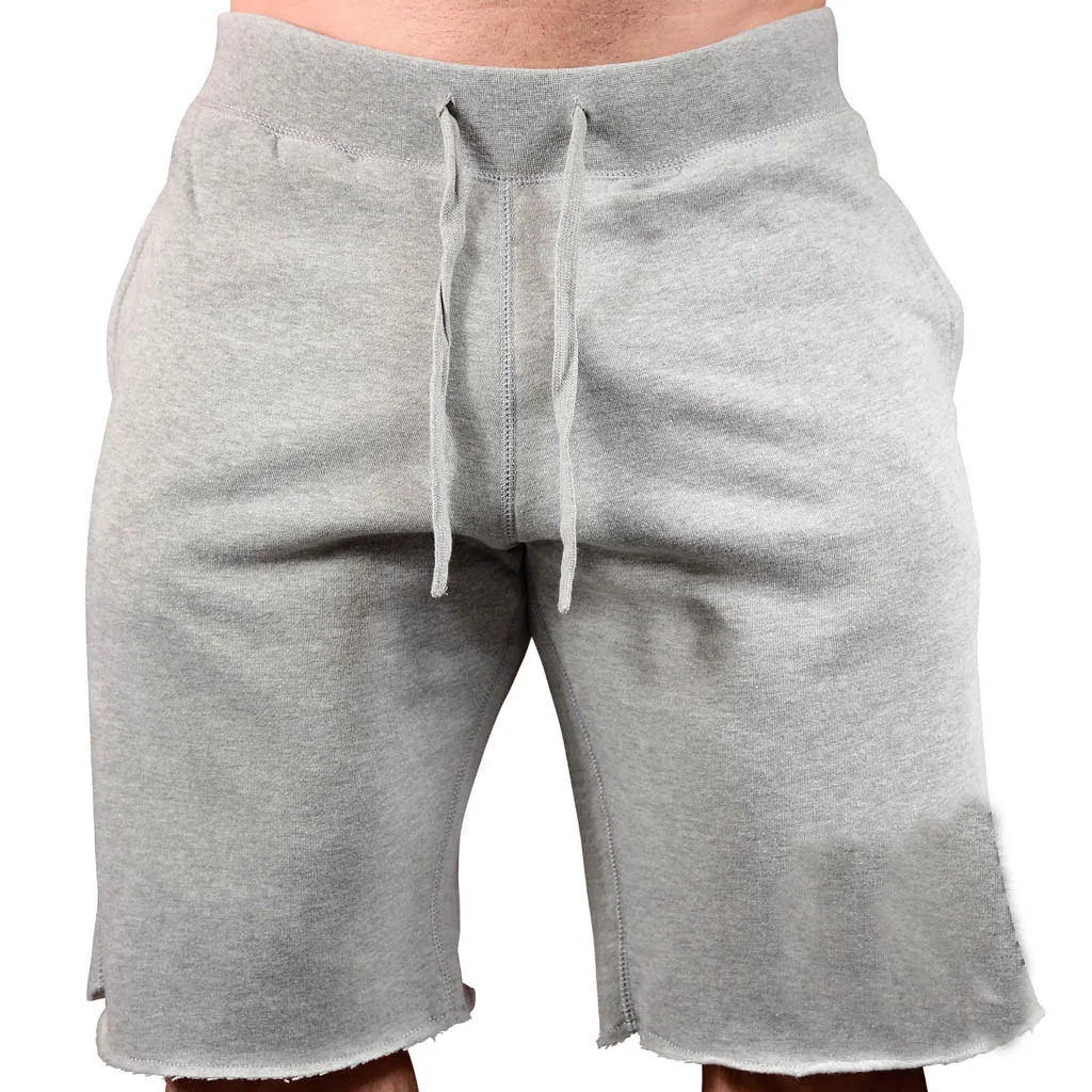 CHAMSGEND Модные мужские однотонные повседневные спортивные штаны эластичные быстросохнущие свободные пляжные шорты для серфинга бега баскетбола плавки