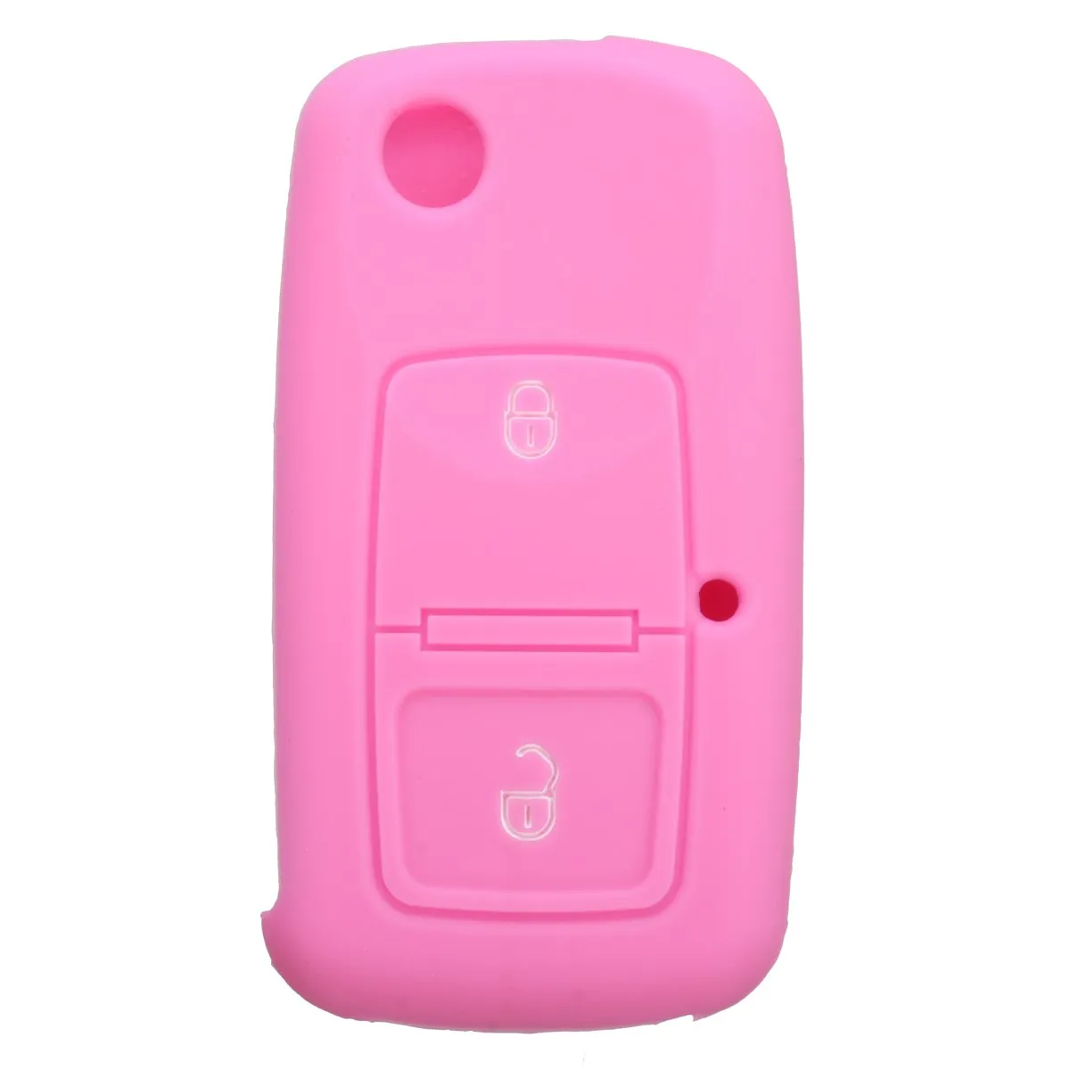 Llaves del coche de Silicona Funda protectora rosa para mitsubishi 2 teclas