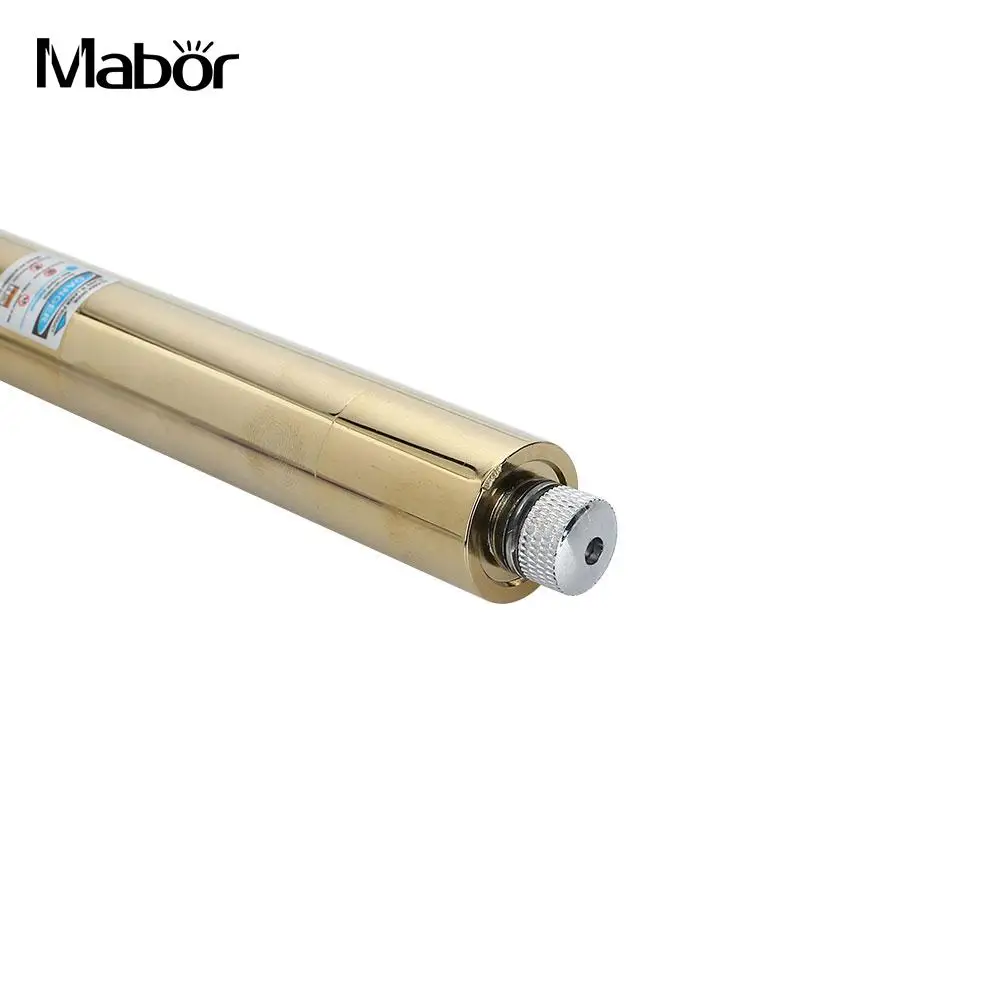 

Powerful Laser Pointer Laser Light Focusable Beam Wicked Military Laser Pen 5000mW Golden