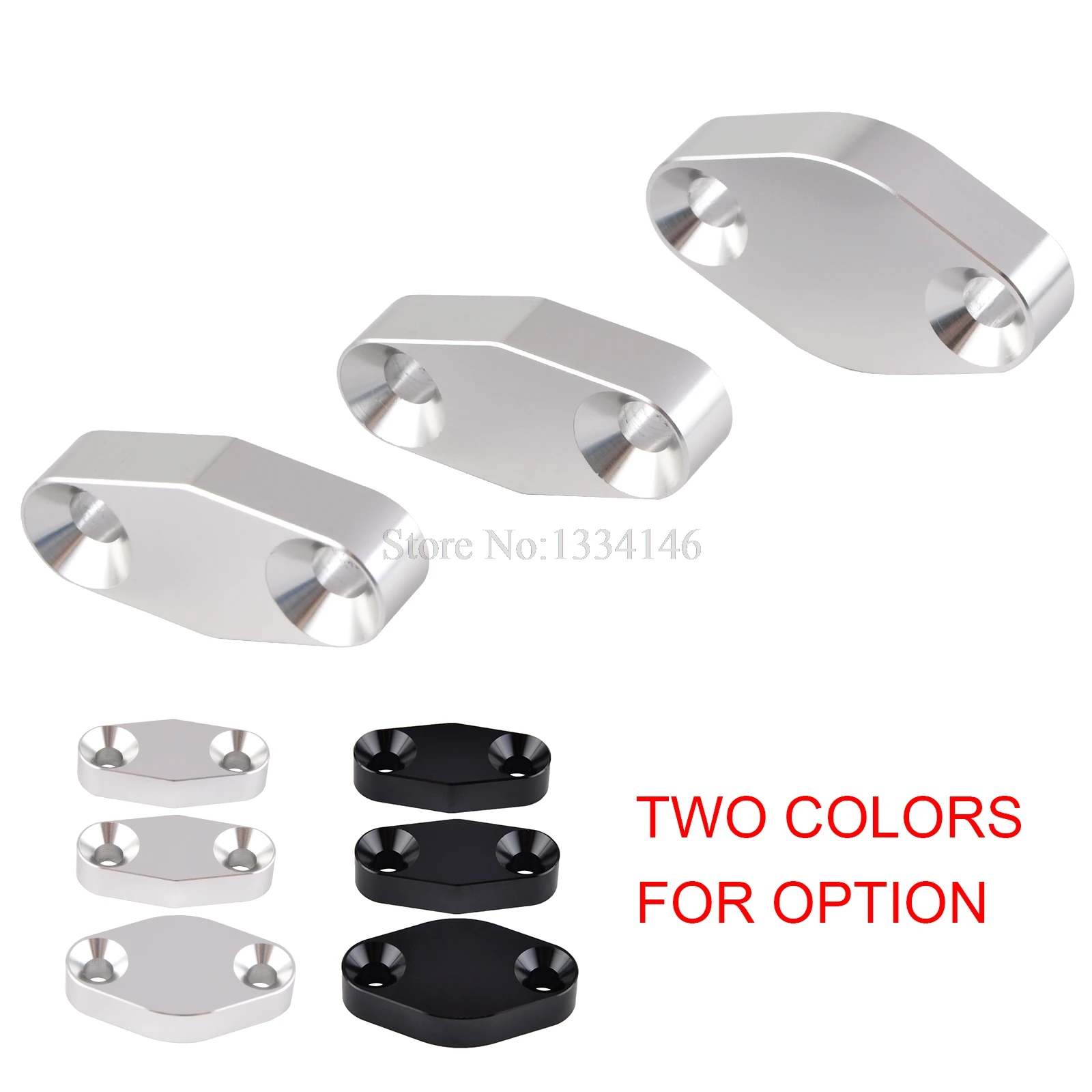 For LSX Camaro LS LS1 LQ4 EGR Valve Blanking Block Plate EGR Smog Air