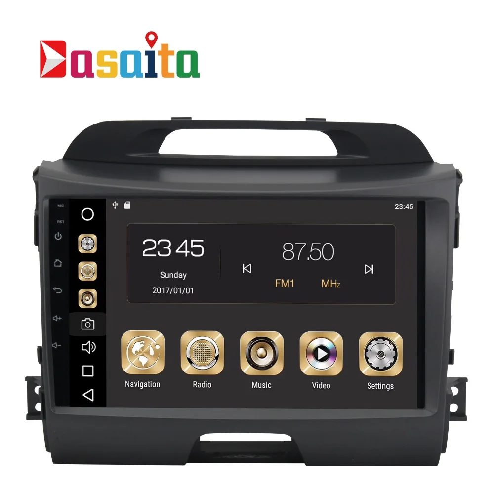 Car 2 din android 8 0 GPS for KIA Sportage r 2011 2012 2013 2015 autoradio