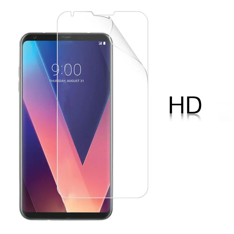 Антибликовая матовая пленка для LG V35 THINQ V350ULM 6 в HD прозрачный глянцевый защитный