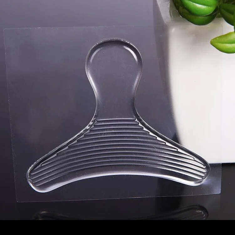 1Pair Women Invisible Silicone Gel Heel Cushion Pads  Transparent High Heel protector Shoe Pad Insoles