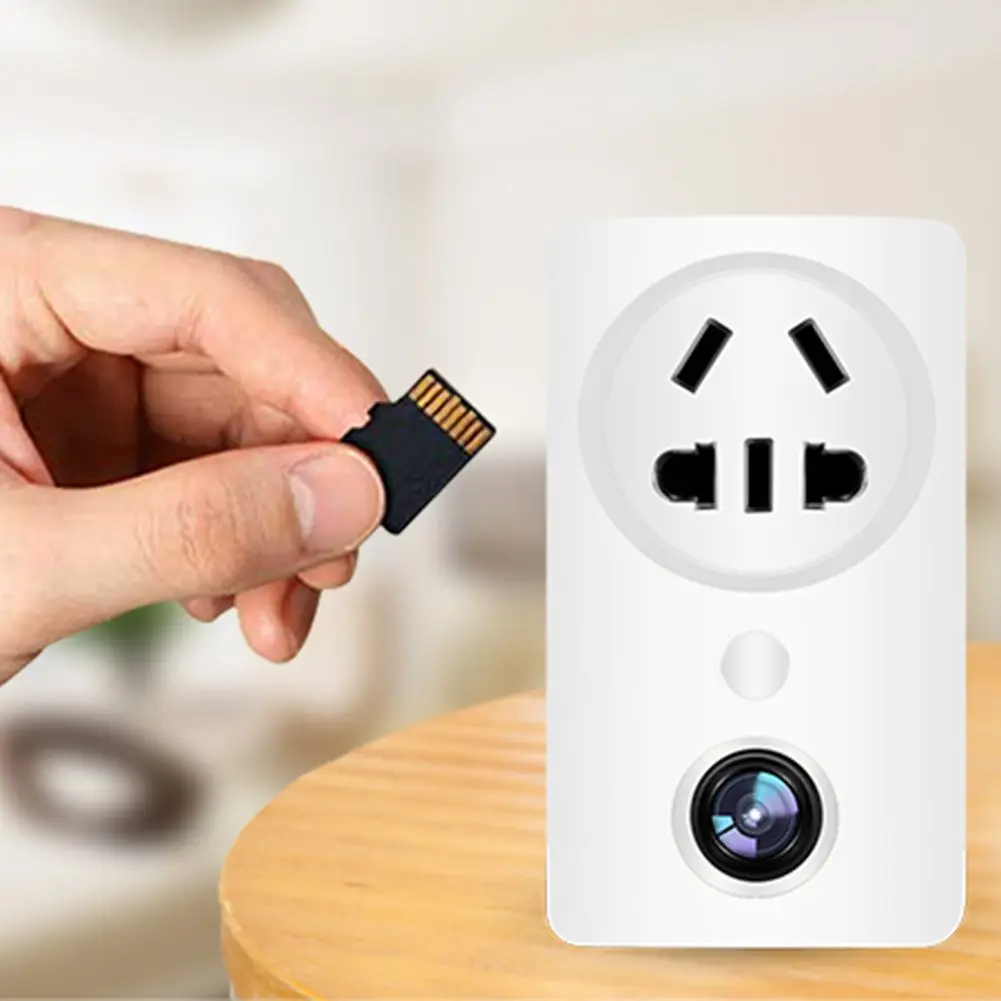 

Smart Infrared Security Camera Night Vision Wireless WiFi IP Camera Motion Detection Surveillance Monitor Three Holes EU Socket