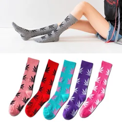 Fashion 1 pair comfortable high quality cotton socks leaf maple leaf everyday long Weeds crew men's socks for women happy socks Fashion 1 pair comfortable high quality cotton socks leaf maple leaf everyday long Weeds crew men's socks for women happy socks