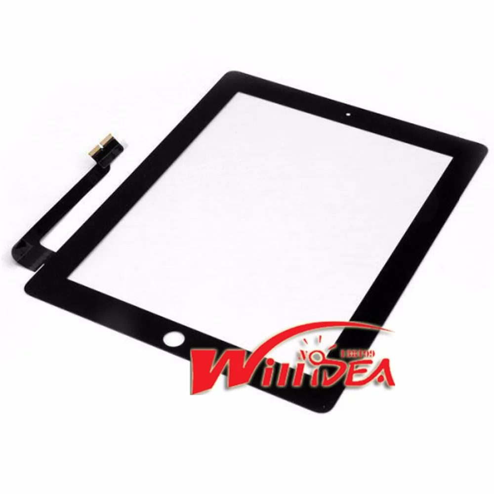 NEW Black Touch Screen For iPad 3 4 iPad3 iPad4 Touch Digitizer Screen Glass Replacement Screen
