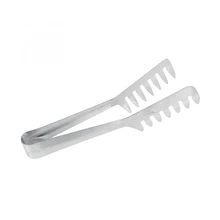 20,5*8,5*3,5 см из нержавеющей стали пищевой ролик для нарезания спагетти клип и западные ресторанные принадлежности салат барбекю Зажим для барбекю