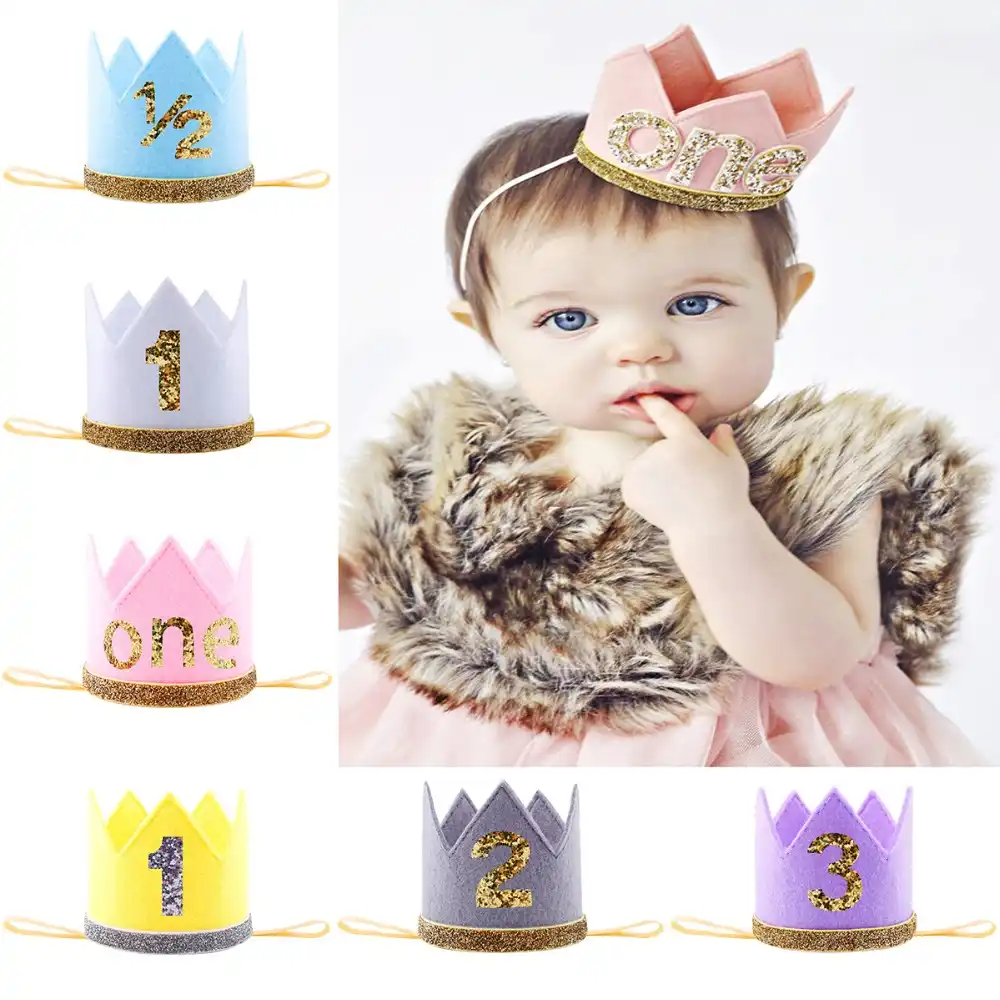 baby crown headband boy
