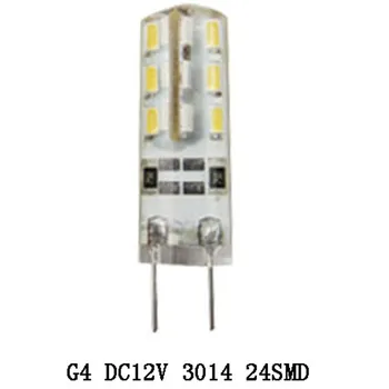 

20X 2017 new LED Bulb SMD 3014 LED G4 LED lamp 3W Corn Light DC 12V 360 Degree Replace Halogen Lamp free shipping
