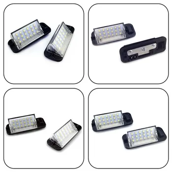 

2pcs LED License Plate Light Bulb No Error 3528SMD Lamps For BMW E36 3 Series 1992-1998 For 318i/320i/M3 White Number Plate lamp