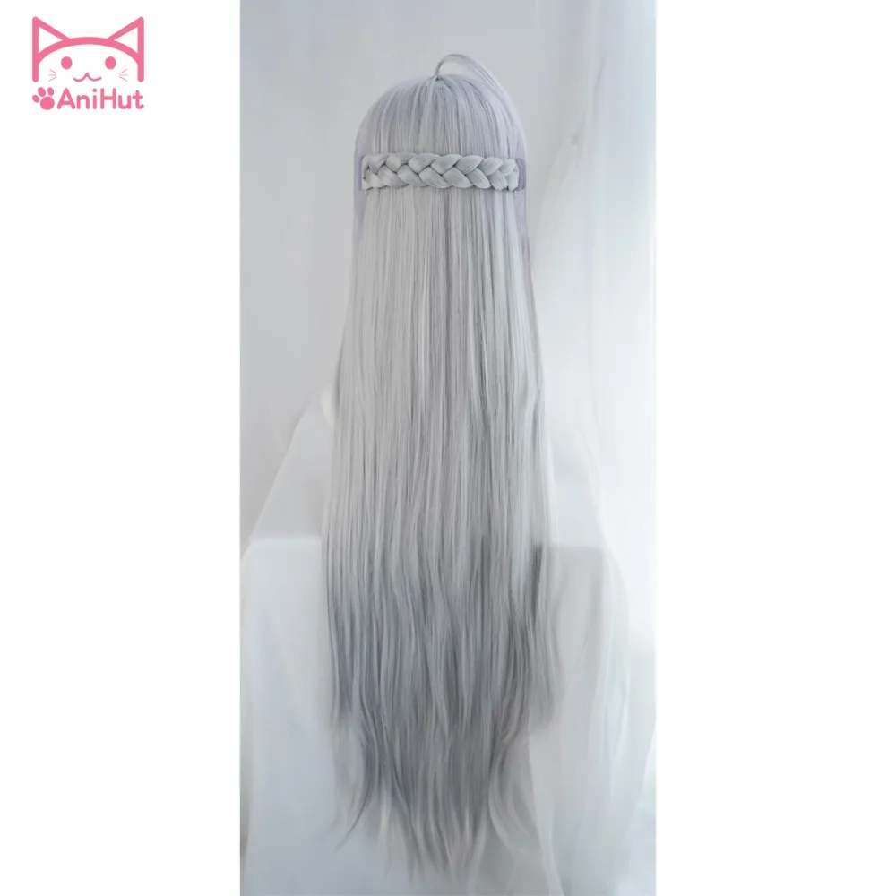 AniHut Alter Atalanta Fate Grand Order Cosplay Wig Synthetic Mixed Color Women Hair FGO Cosplay Halloween Costumes Hair 