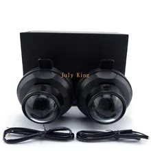 July King автомобильный бифокальный объектив противотуманная фара, передний бампер противотуманная фара в сборе чехол для Chevrolet Cruze 2009~ ON и Spark LS модель 2013