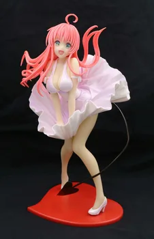 

Anime To Love Ru Darkness Lala Satalin Deviluke Dress Ver. Sexy Girls PVC Action Figure Collectible Adult Model Toys Doll 23cm